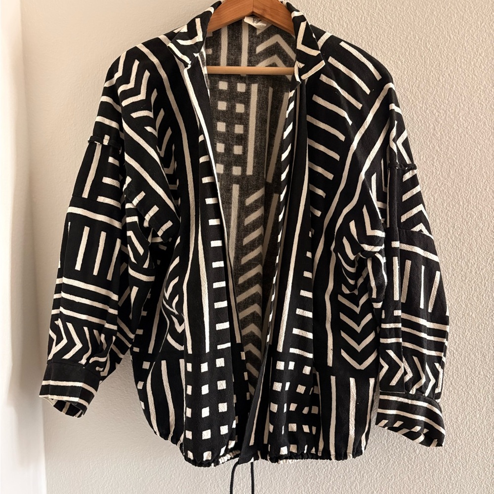 Vintage Ann Maurice Tribal Ethnic Cardigan Jacket